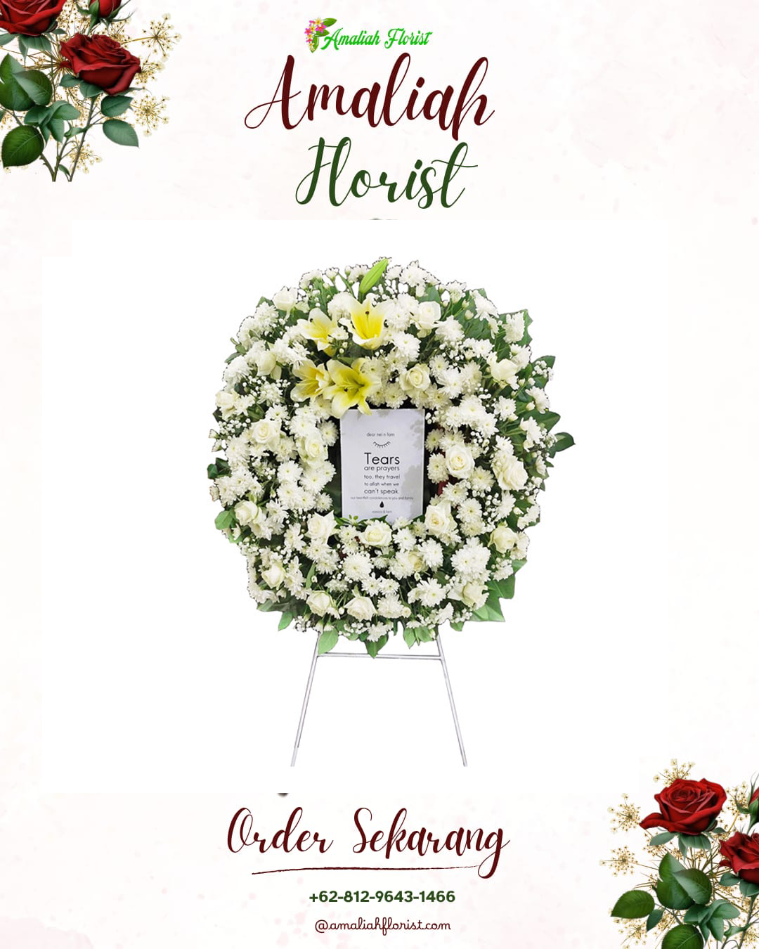 Krans Bunga Duka Sugio